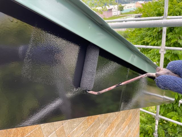 諏訪市屋根塗装